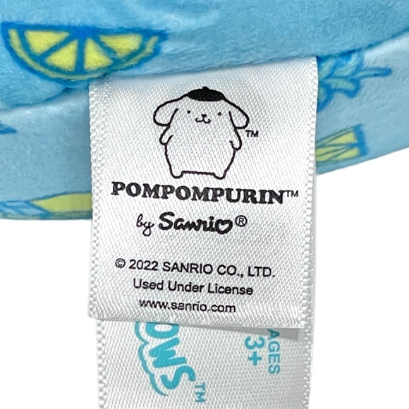 SQUISHMALLOWS Official Kellytoy Plush 6.5 Inch Pompompurin by Sanrio NWT - Picture 5 of 8